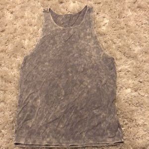 Purple/grey acid wash American Eagle tank size M
